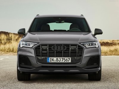 Audi Q7 competition plus 2022 Poster with Hanger