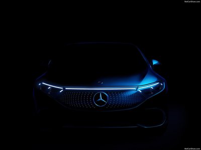 Mercedes-Benz EQS 2022 poster