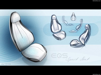 Mercedes-Benz EQS 2022 Mouse Pad 1463898