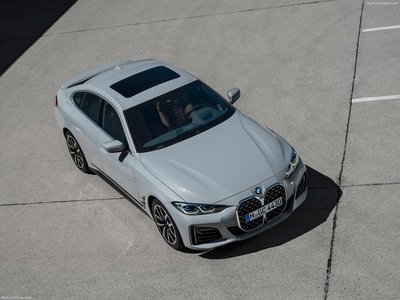 BMW 4-Series Gran Coupe 2022 canvas poster