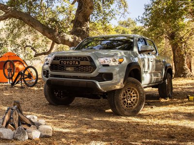 Toyota Tacoma Trail Edition 2022 metal framed poster