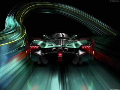Aston Martin Valkyrie AMR Pro 2022 Poster with Hanger