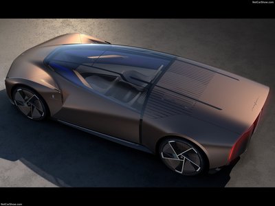 Pininfarina Teorema Concept 2021 metal framed poster