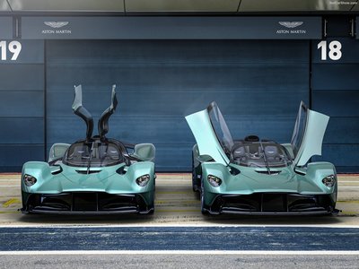Aston Martin Valkyrie Spider 2022 poster
