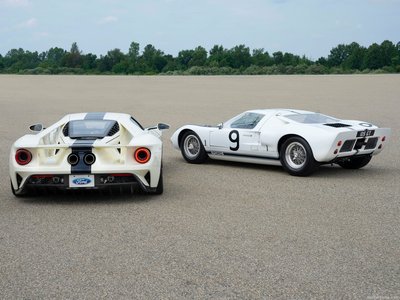 Ford GT Heritage Edition 2022 Poster with Hanger
