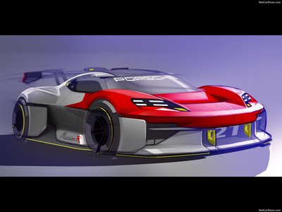 Porsche Mission R Concept 2021 Poster 1472739