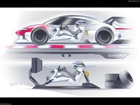 Porsche Mission R Concept 2021 Longsleeve T-shirt #1472765