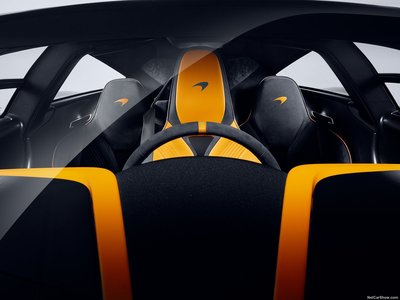 McLaren Speedtail Albert by MSO 2021 metal framed poster