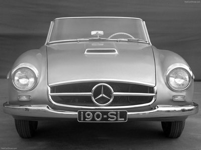 Mercedes-Benz 190 SL Roadster 1955 Mouse Pad 1473393