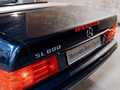 Mercedes-Benz SL 600 1995 metal framed poster