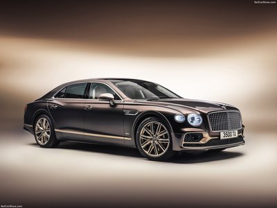 Bentley Flying Spur Hybrid Odyssean Edition 2022 Poster with Hanger