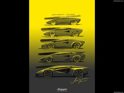 Lamborghini Countach LPI 800-4 2022 stickers 1473797