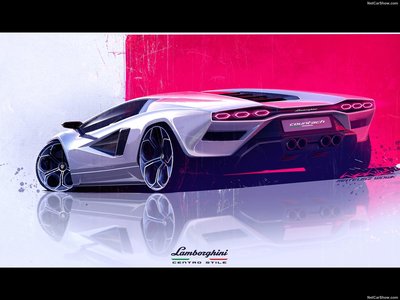 Lamborghini Countach LPI 800-4 2022 Poster 1473814