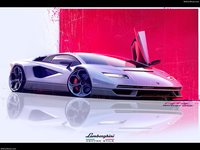 Lamborghini Countach LPI 800-4 2022 Longsleeve T-shirt #1473857