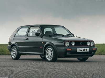 Volkswagen Golf II GTI UK 1983 magic mug #1475455