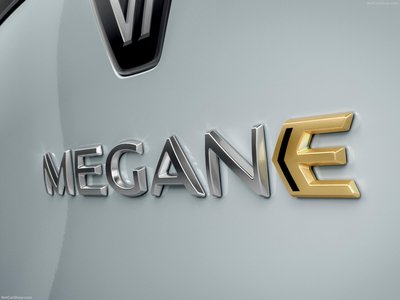 Renault Megane E-Tech 2022 metal framed poster