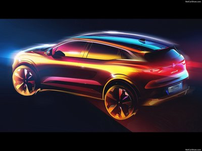 Renault Megane E-Tech 2022 mouse pad