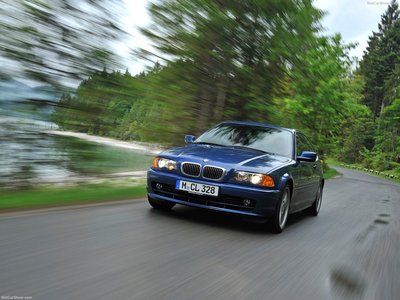BMW 328Ci Coupe 1999 Poster with Hanger