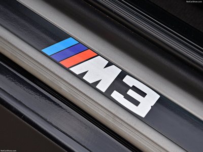 BMW M3 Sport Evolution 1990 metal framed poster