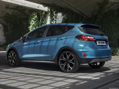 Ford Fiesta Active 2022 Poster with Hanger
