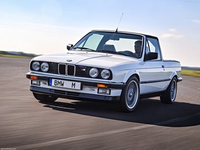 BMW M3 Pickup Concept 1986 Poster with Hanger