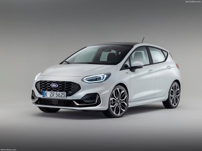 Ford Fiesta 2022 canvas poster