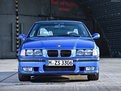 BMW M3 Sedan 1995 Poster with Hanger