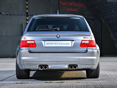 BMW M3 Touring Concept 2000 metal framed poster