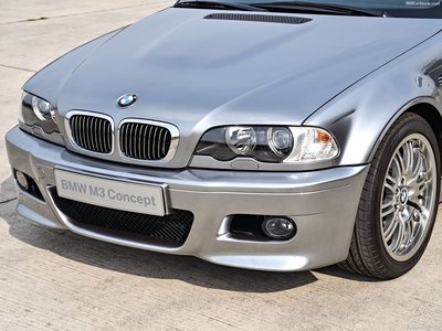 BMW M3 Touring Concept 2000 metal framed poster