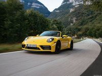 Porsche 911 Carrera GTS Cabriolet 2022 Mouse Pad 1478484