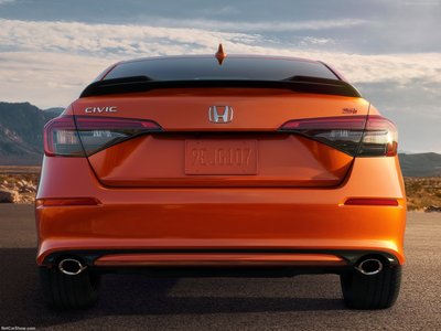 Honda Civic Si 2022 Poster with Hanger