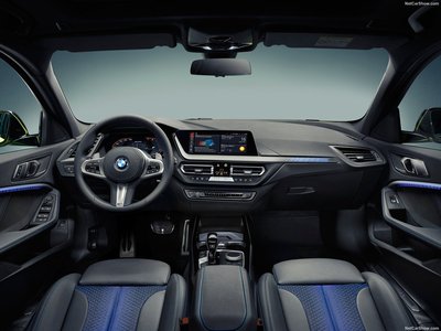 BMW M135i xDrive 2022 wooden framed poster
