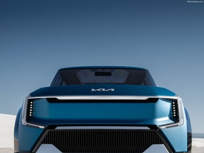 Kia EV9 Concept 2021 Poster with Hanger