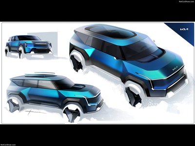 Kia EV9 Concept 2021 tote bag #1481557