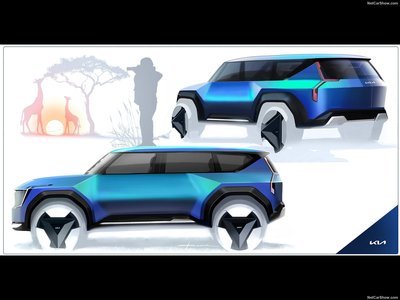 Kia EV9 Concept 2021 Poster 1481581