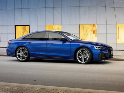 Audi S8 2022 Poster with Hanger