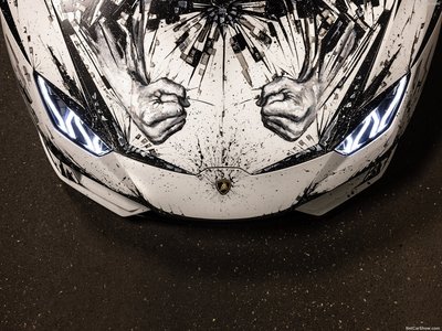 Lamborghini Huracan Evo by Paolo Troilo 2021 wooden framed poster