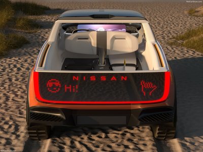 Nissan Surf-Out Concept 2021 metal framed poster
