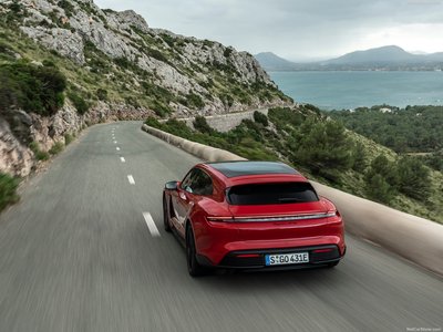 Porsche Taycan GTS Sport Turismo 2022 poster
