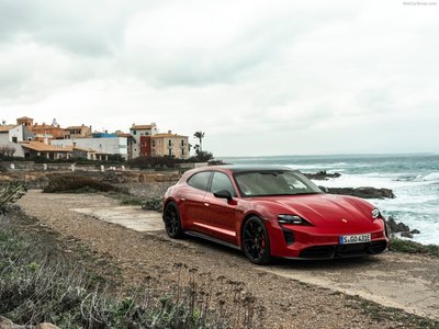 Porsche Taycan GTS Sport Turismo 2022 tote bag