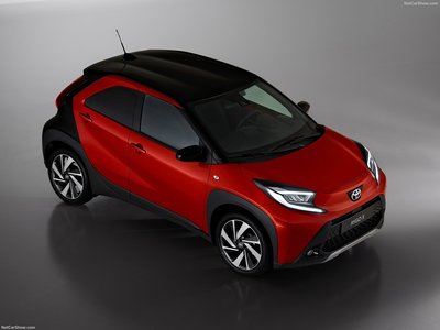 Toyota Aygo X 2022 canvas poster