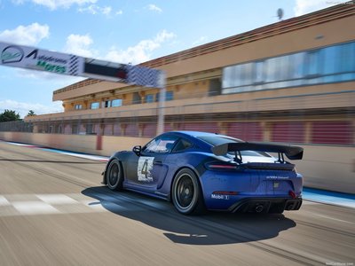 Porsche 718 Cayman GT4 RS Clubsport 2022 tote bag