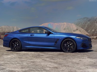 BMW 8-Series Coupe 2023 Poster with Hanger