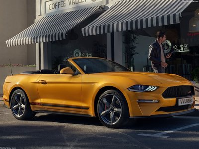 Ford Mustang California Special 2022 canvas poster