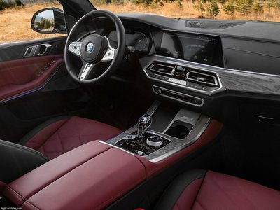 BMW X5 xDrive40Li 2022 wooden framed poster