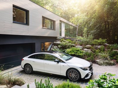 Mercedes-Benz EQE 53 AMG 2023 Poster with Hanger