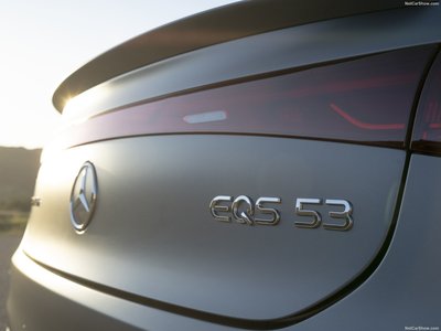 Mercedes-Benz EQS 53 AMG [UK] 2022 Poster with Hanger