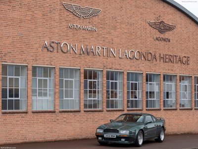 Aston Martin Virage 6.3 1992 tote bag