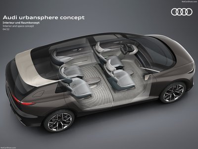 Audi Urbansphere Concept 2022 tote bag #1503639