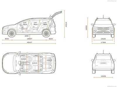 Dacia Jogger 2022 Mouse Pad 1506250
